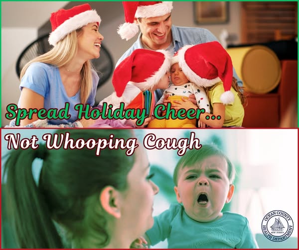 Don't let whooping cough ruin the holidays for you & your loved ones!