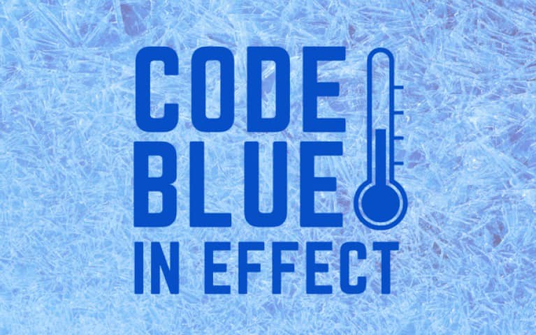 Ocean County Sheriff's Office & Office of Emergency Management has extended the CODE BLUE through Monday morning January 13th.